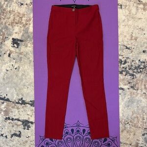 Violets & Roses Stylish Red Pants size 4/27